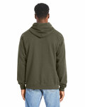 Hanes RS170 Perfect Sweats Pullover Hooded Sweatshirt Back Thumbnail