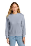 District DT6105 Women's V.I.T. ™ Fleece Crew Front Thumbnail