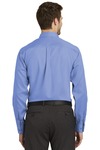 port authority tls638 tall non-iron twill shirt Back Thumbnail