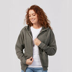 tultex t581 unisex premium fleece full-zip hooded sweatshirt Front Thumbnail