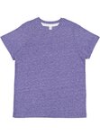 LAT 6191 Youth Harborside Mélange T-Shirt Front Thumbnail