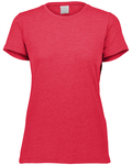 Augusta Sportswear 3067 Ladies Tri-Blend Tee Front Thumbnail