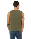 bella + canvas 3483 unisex jersey muscle tank Back Thumbnail