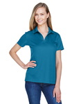 Devon & Jones DG20W CrownLux Performance™ Ladies' Plaited Polo Side Thumbnail