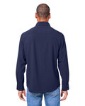 core365 ce510l men's ultra uvp® long-sleeve marina shirt Back Thumbnail