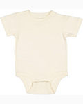 Rabbit Skins 4424 Infant Fine Jersey Bodysuit Front Thumbnail