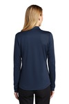 Port Authority L540LS Ladies Silk Touch ™ Performance Long Sleeve Polo Back Thumbnail