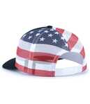 Pacific Headwear 104P PRINTED TRUCKER CAP Back Thumbnail