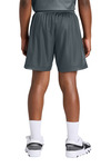 sport-tek yst5100 youth posicharge ® mesh 5' short Back Thumbnail