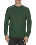Alstyle AL1304 Adult 6.0 oz., 100% Cotton Long-Sleeve T-Shirt Front Thumbnail