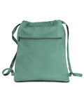 Liberty Bags 8877 Seaside Cotton Pigment Dyed Drawstring Bag Front Thumbnail