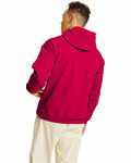 hanes p170 unisex ecosmart® 50/50 pullover hooded sweatshirt Back Thumbnail