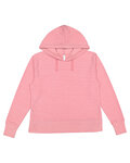 lat 3536 ladies' vintage wash fleece hooded sweatshirt Front Thumbnail