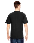 bayside ba2905 adult 6.1 oz. 100% cotton t-shirt Back Thumbnail