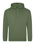 Just Hoods By AWDis JHA001 Men's Midweight College Hooded Sweatshirt Front Thumbnail