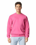 Gildan SF000 Adult Softstyle® Fleece Crew Sweatshirt Front Thumbnail