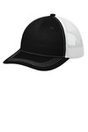Port Authority C409 Unstructured Snapback Trucker Cap Front Thumbnail
