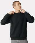 american apparel rf496 unisex reflex fleece crewneck sweatshirt Front Thumbnail