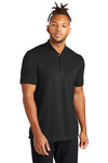 mercer+mettle mm1008 stretch pique henley Front Thumbnail