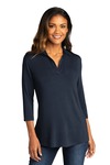 port authority lk5601 ladies luxe knit tunic Front Thumbnail