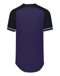 russell athletic r01x3b youth classic v-neck jersey Back Thumbnail