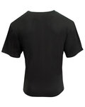 a4 n3512 unisex softek v-neck t-shirt Back Thumbnail