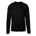 soffe 1539mu soffe adult long sleeve base layer tee - made in the usa Front Thumbnail