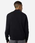 Devon & Jones DG446 Men's New Classic Quarter-Zip Sweater Back Thumbnail
