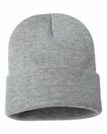 Sportsman SP12T 12" Solid Cuffed Beanie Front Thumbnail