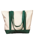 bagedge be004 12 oz. canvas boat tote Front Thumbnail