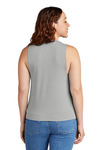 allmade al2020 women's tri-blend muscle tank Back Thumbnail