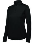 augusta sportswear 2787 ladies attain wicking 1/4 zip pullover Front Thumbnail