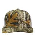 The Game GB452C Everyday Camo Trucker Cap Front Thumbnail