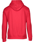 LAT 2296 Youth Fleece Hoodie Sweatshirt Back Thumbnail