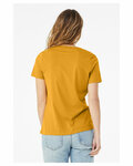 Bella + Canvas 6405 Ladies' Relaxed Jersey V-Neck T-Shirt Back Thumbnail