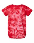 dyenomite 340cr infant crystal tie-dyed onesie Back Thumbnail