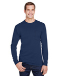 hanes w120 adult workwear long-sleeve pocket t-shirt Front Thumbnail