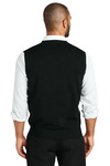 port authority sw2860 easy care sweater vest Back Thumbnail