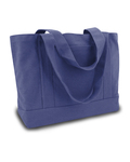 liberty bags 8870 seaside cotton canvas 12 oz. pigment-dyed boat tote Side Thumbnail