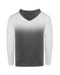 Badger Sport 2205 Ombre Hood Youth Tee Back Thumbnail