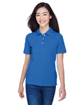 Harriton M265W Ladies' 5.6 oz. Easy Blend™ Polo Front Thumbnail