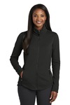 port authority l904 ladies collective smooth fleece jacket Front Thumbnail
