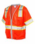Kishigo 1550-1551 Premium Brilliant Series® Heavy Duty Class 3 Vest Side Thumbnail