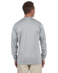 augusta sportswear 788 adult wicking long-sleeve t-shirt Back Thumbnail