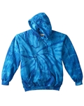 tie-dye cd877y youth pullover hooded sweatshirt Front Thumbnail