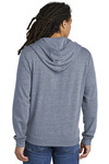 District DT1302 Perfect Tri ® Fleece Full-Zip Hoodie Back Thumbnail