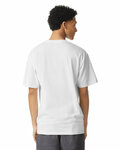 American Apparel 5389 Unisex Sueded T-Shirt Back Thumbnail
