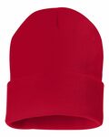 Sportsman SP12T 12" Solid Cuffed Beanie Front Thumbnail