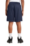 sport-tek yst510 youth posicharge ® classic mesh short Back Thumbnail