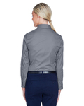 UltraClub 8976 Women's Whisper Twill Dress Shirt Back Thumbnail